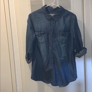 Long sleeve button up!